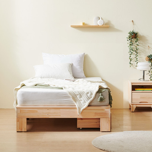 편백나무침대 평상형 침대